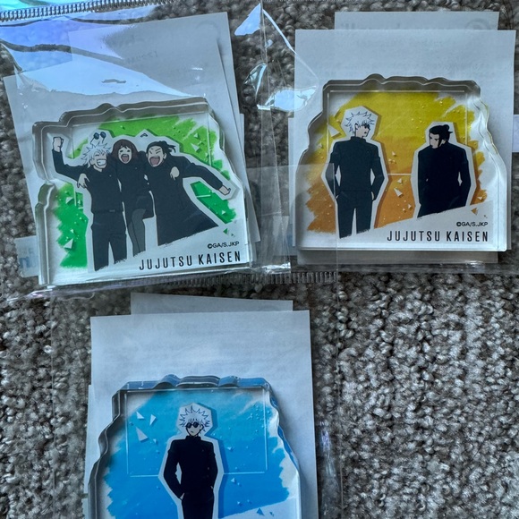 Jujutsu Kaisen season 2 trio hidden inventory arc acrylic block stands - Picture 3 of 3
